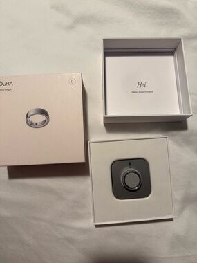 Oura Ring - Silver size 9